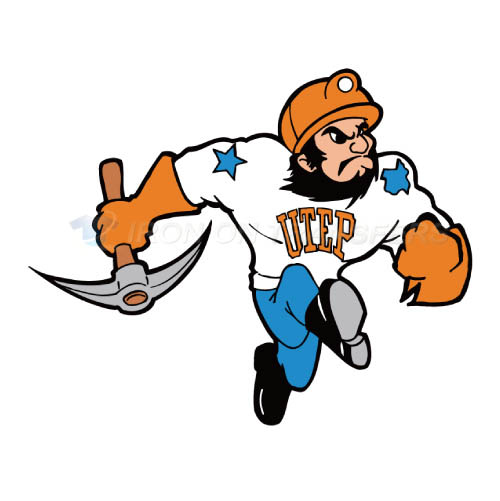 UTEP Miners Iron-on Stickers (Heat Transfers)NO.6771